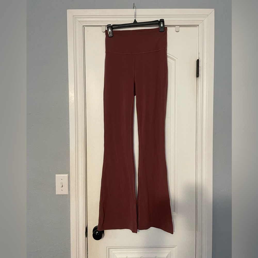 High rise flared pant/leggins